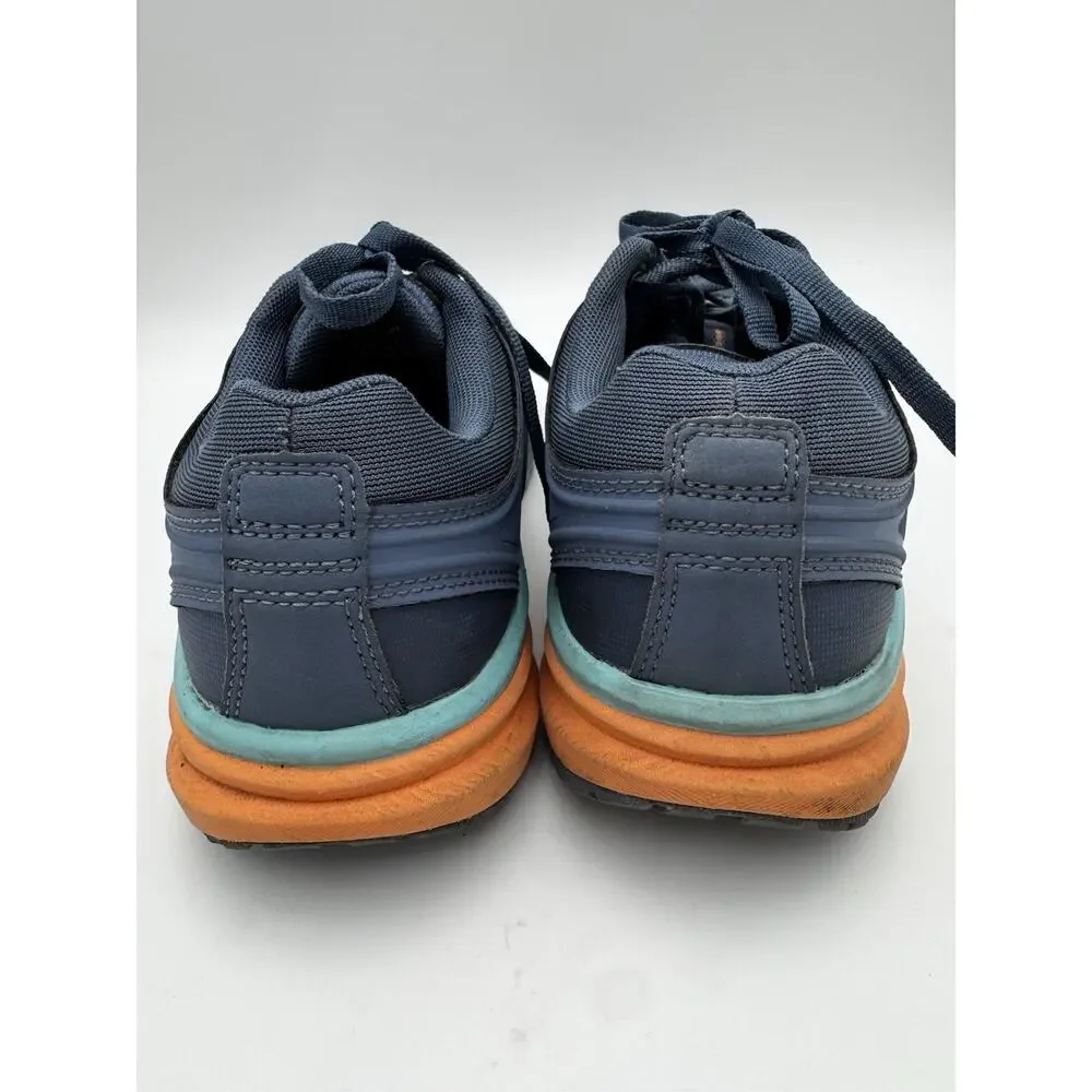 KEEN Utility Women’s 9W Work Shoes Navy Orange Wide Safety Sneakers